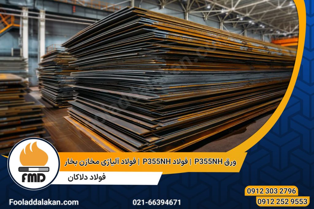 ورق P355NH | فولاد P355NH | فولاد آلیاژی مخازن بخار